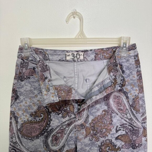 We The Free - Just Float On Flare Pants in Paisley Print Size 30 - Picture 5 of 15